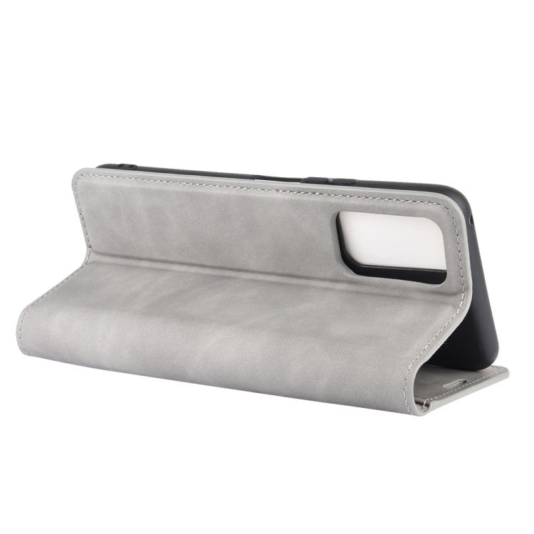 For Huawei Honor 30 Lite/30 Youth Retro-skin Business Magnetic Suction Leather Case with Holder & Card Slots & Wallet