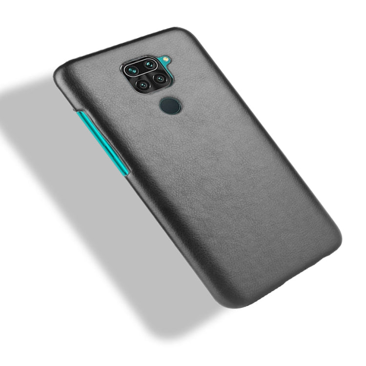 For Xiaomi Redmi Note 9 / Redmi 10X 4G Shockproof Litchi Texture PC + PU Case