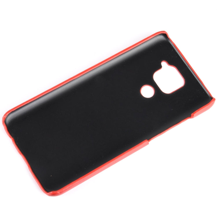 For Xiaomi Redmi Note 9 / Redmi 10X 4G Shockproof Litchi Texture PC + PU Case