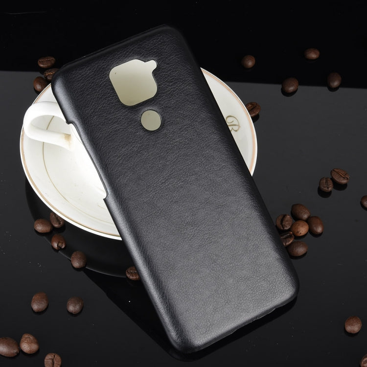 For Xiaomi Redmi Note 9 / Redmi 10X 4G Shockproof Litchi Texture PC + PU Case