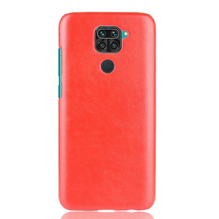 For Xiaomi Redmi Note 9 / Redmi 10X 4G Shockproof Litchi Texture PC + PU Case