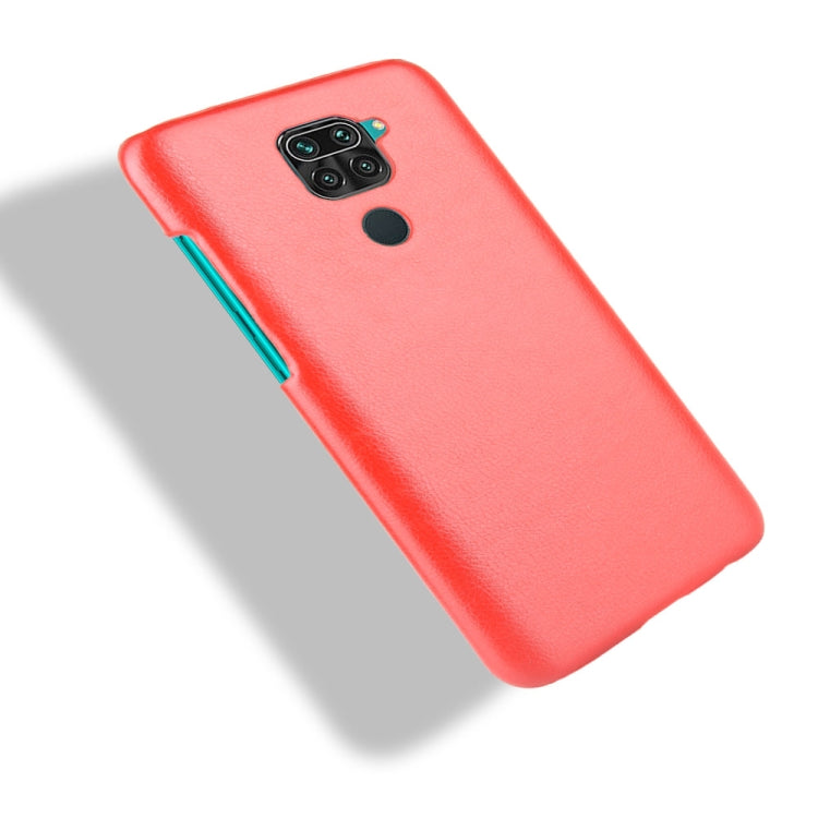 For Xiaomi Redmi Note 9 / Redmi 10X 4G Shockproof Litchi Texture PC + PU Case