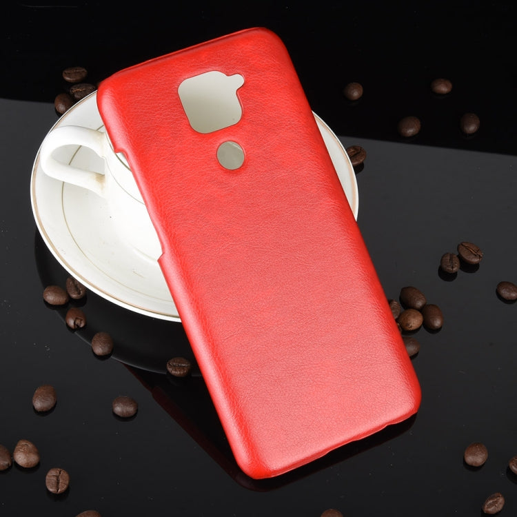 For Xiaomi Redmi Note 9 / Redmi 10X 4G Shockproof Litchi Texture PC + PU Case