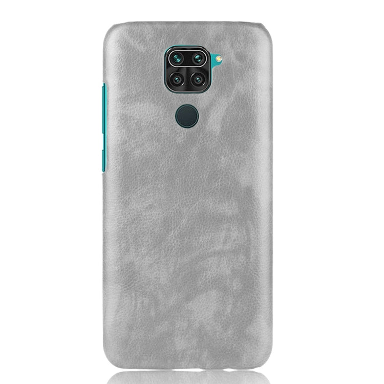 For Xiaomi Redmi Note 9 / Redmi 10X 4G Shockproof Litchi Texture PC + PU Case