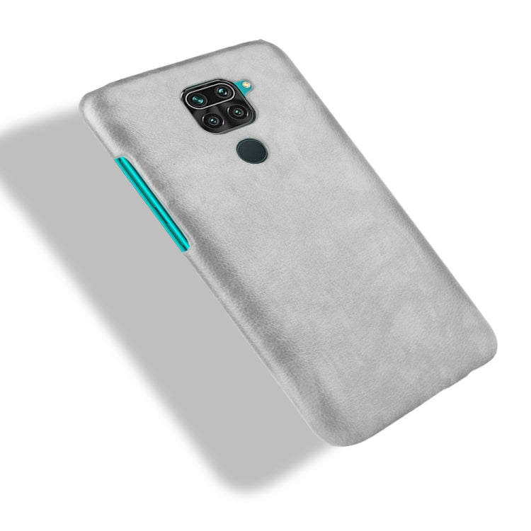 For Xiaomi Redmi Note 9 / Redmi 10X 4G Shockproof Litchi Texture PC + PU Case