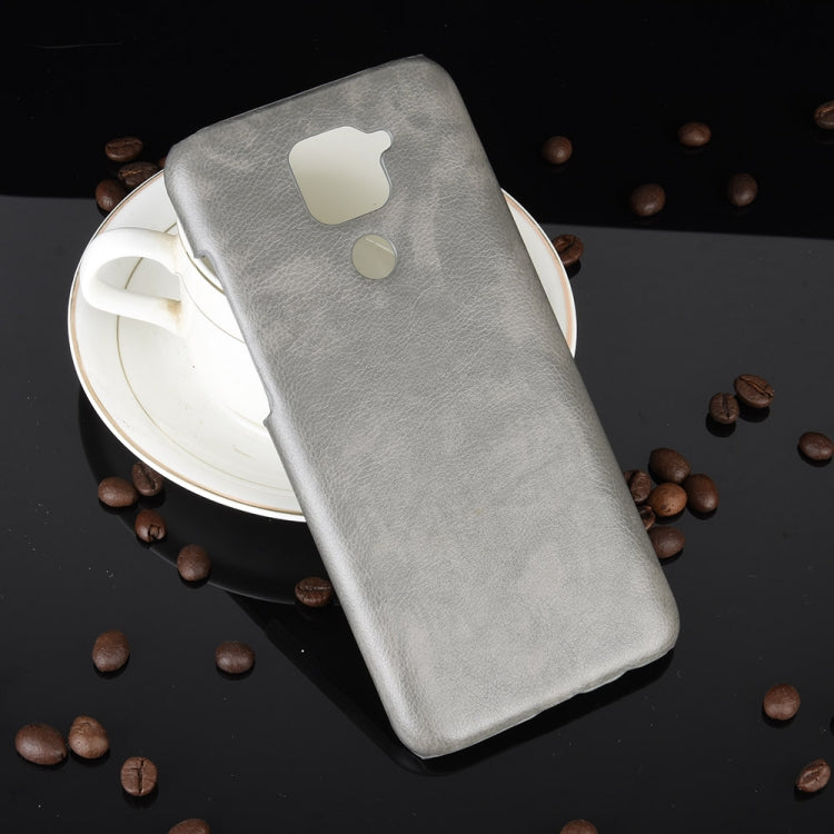 For Xiaomi Redmi Note 9 / Redmi 10X 4G Shockproof Litchi Texture PC + PU Case