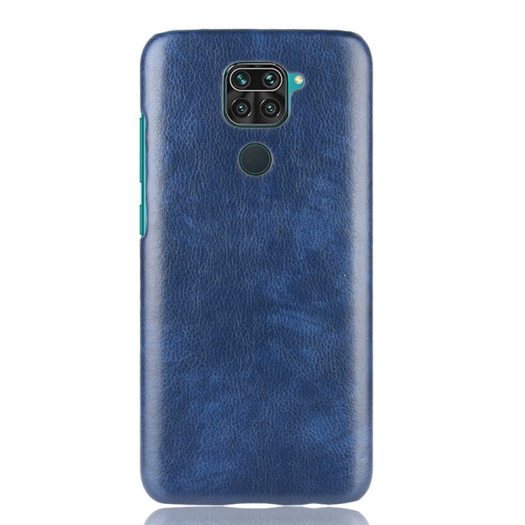 For Xiaomi Redmi Note 9 / Redmi 10X 4G Shockproof Litchi Texture PC + PU Case