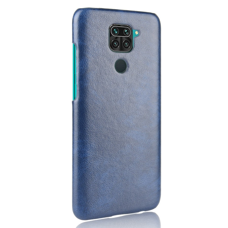 For Xiaomi Redmi Note 9 / Redmi 10X 4G Shockproof Litchi Texture PC + PU Case