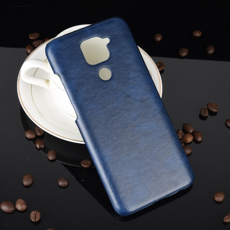 For Xiaomi Redmi Note 9 / Redmi 10X 4G Shockproof Litchi Texture PC + PU Case