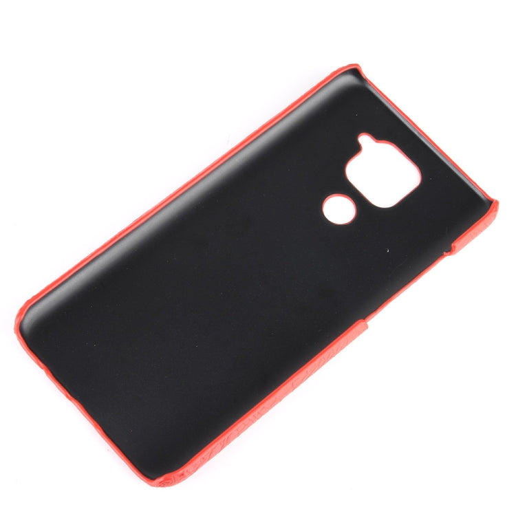 For Xiaomi Redmi Note 9 / Redmi 10X 4G Shockproof Crocodile Texture PC + PU Case
