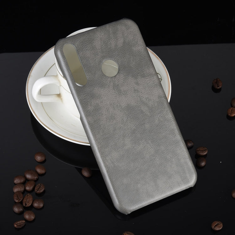 For Huawei Honor 9C Shockproof Litchi Texture PC + PU Case