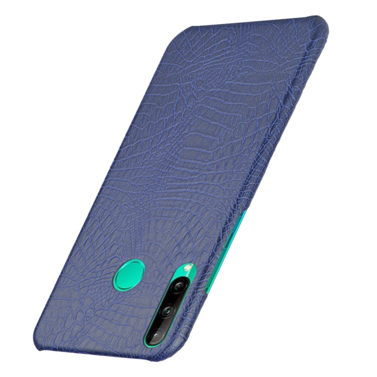For Huawei Honor 9C Shockproof Crocodile Texture PC + PU Case