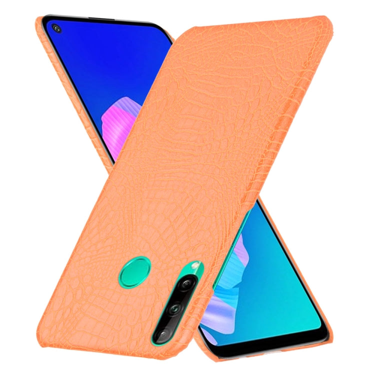 For Huawei Honor 9C Shockproof Crocodile Texture PC + PU Case