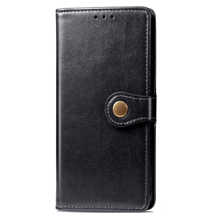 For OPPO Reno3 A Solid Color Leather Buckle Phone Case with Lanyard & Photo Frame & Card Slot & Wallet & Stand Function