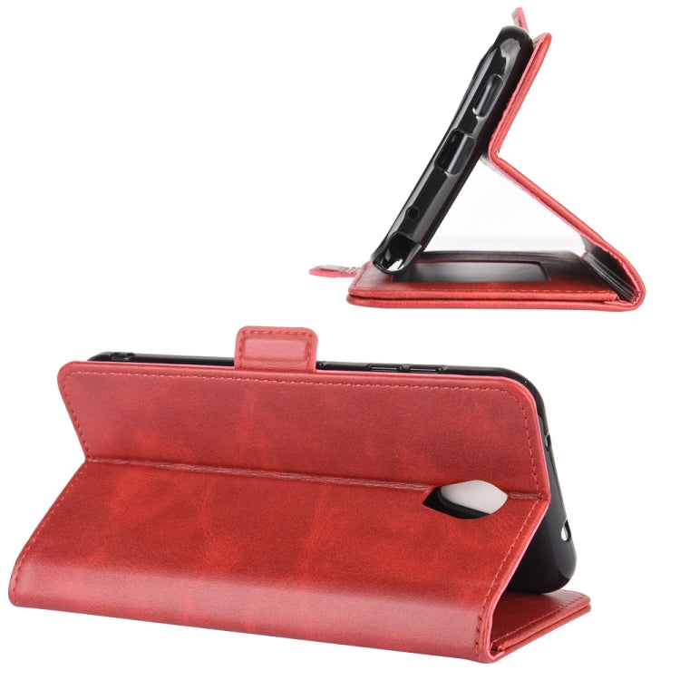 For Kyocera DIGNO BX Dual-side Magnetic Buckle Horizontal Flip Leather Case with Holder & Card Slots & Wallet