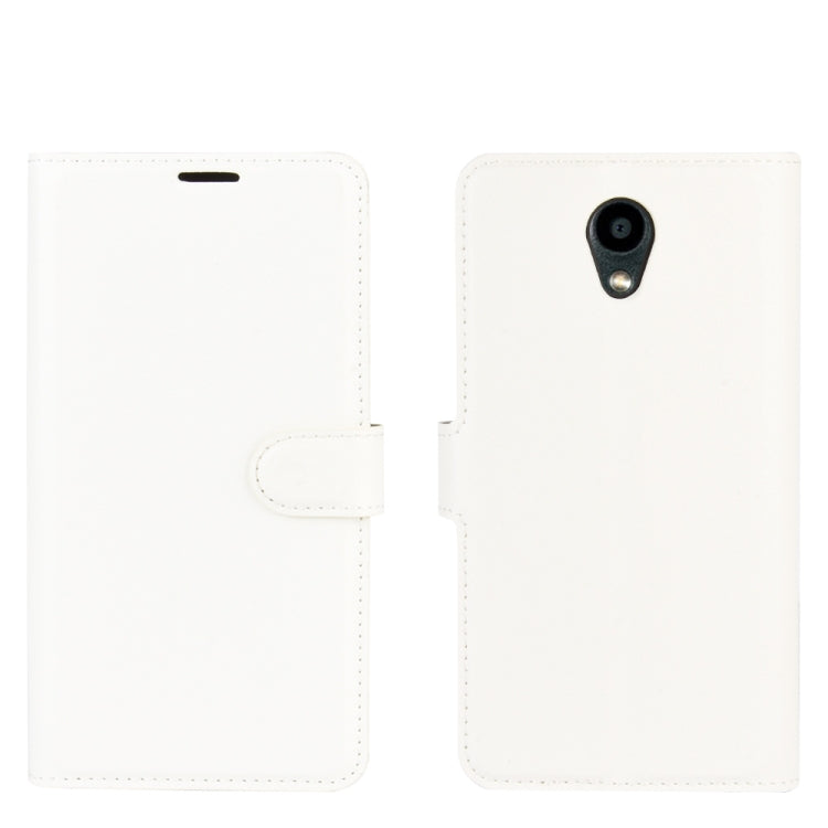 For Kyocera DIGNO BX Litchi Texture Horizontal Flip Protective Case with Holder & Card Slots & Wallet