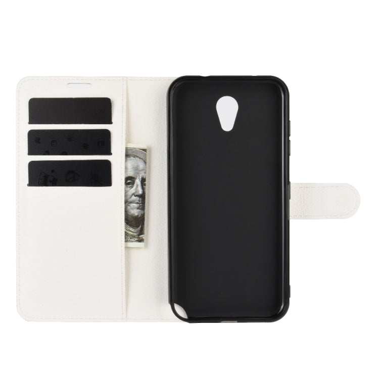 For Kyocera DIGNO BX Litchi Texture Horizontal Flip Protective Case with Holder & Card Slots & Wallet