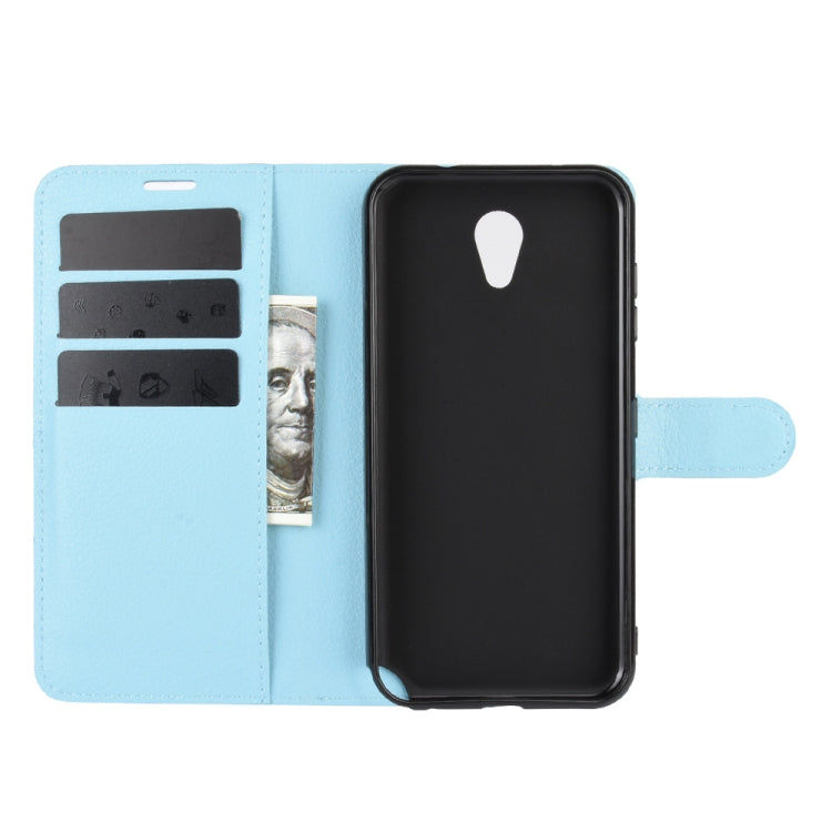 For Kyocera DIGNO BX Litchi Texture Horizontal Flip Protective Case with Holder & Card Slots & Wallet