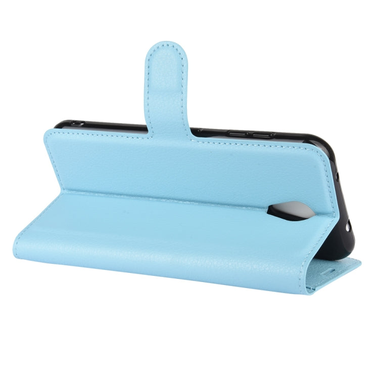 For Kyocera DIGNO BX Litchi Texture Horizontal Flip Protective Case with Holder & Card Slots & Wallet