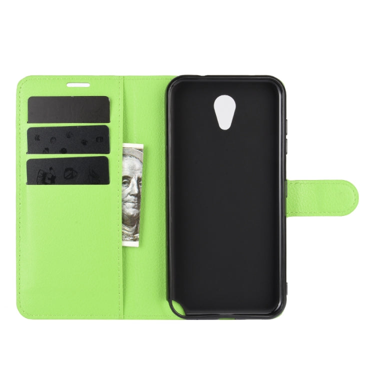 For Kyocera DIGNO BX Litchi Texture Horizontal Flip Protective Case with Holder & Card Slots & Wallet