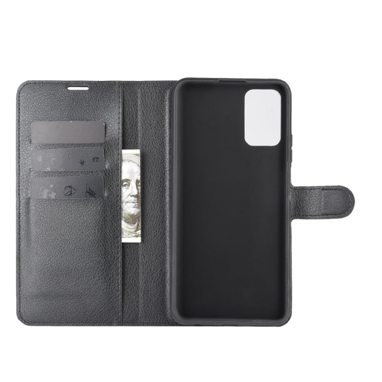 For Huawei Honor X10 Max 5G Litchi Texture Horizontal Flip Protective Case with Holder & Card Slots & Wallet