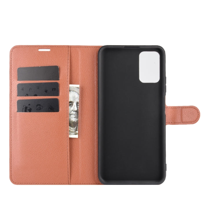 For Huawei Honor X10 Max 5G Litchi Texture Horizontal Flip Protective Case with Holder & Card Slots & Wallet