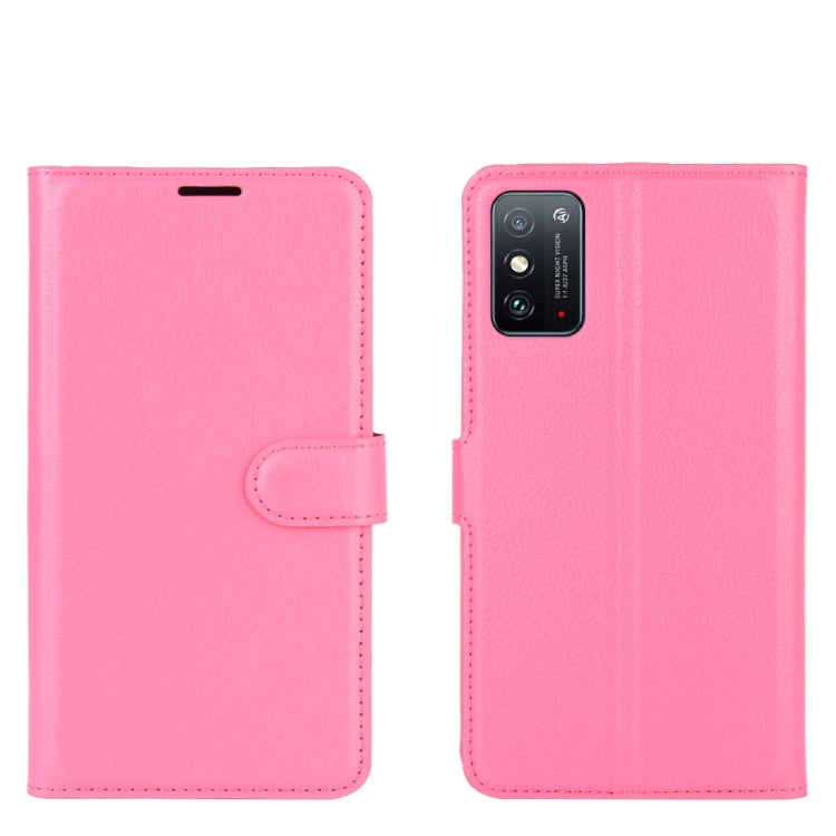 For Huawei Honor X10 Max 5G Litchi Texture Horizontal Flip Protective Case with Holder & Card Slots & Wallet