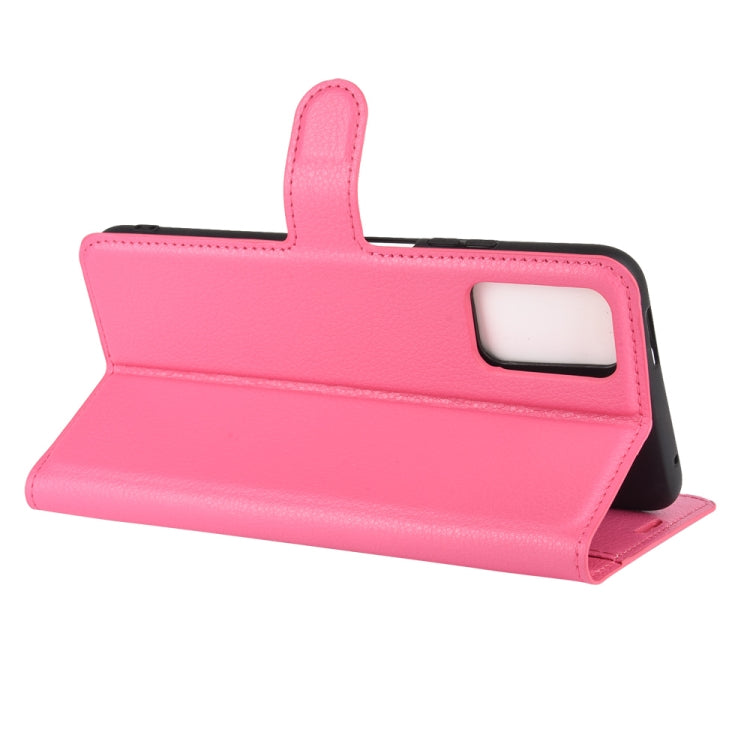 For Huawei Honor X10 Max 5G Litchi Texture Horizontal Flip Protective Case with Holder & Card Slots & Wallet