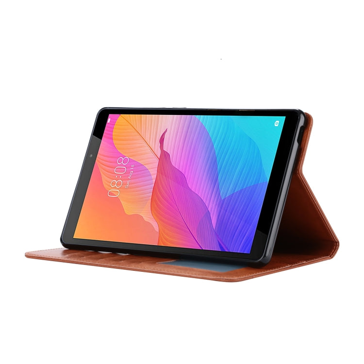 For Huawei MatePad T8 Knead Skin Texture Horizontal Flip Leather Case with Photo Frame & Holder & Card Slots & Wallet