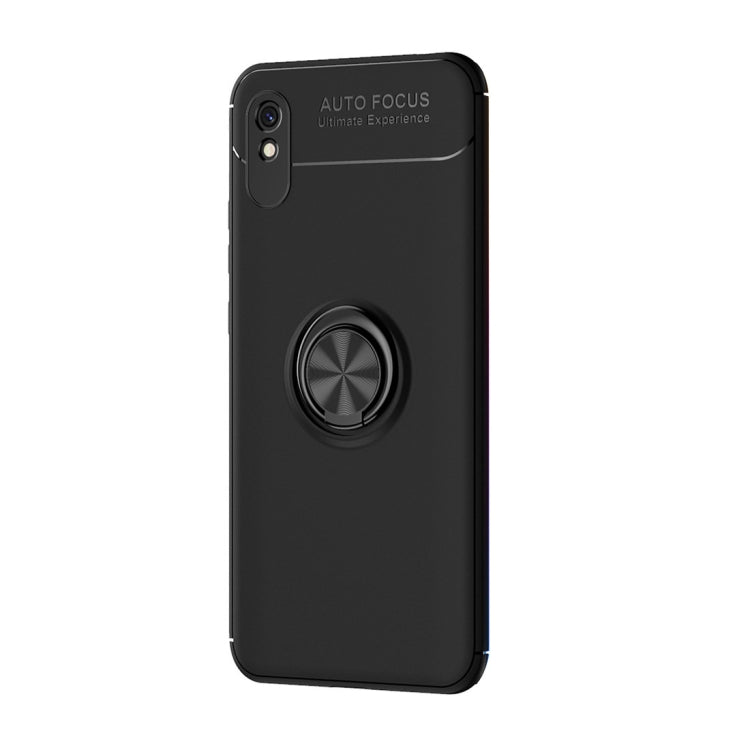 For Xiaomi Redmi 9A Metal Ring Holder 360 Degree Rotating TPU Case
