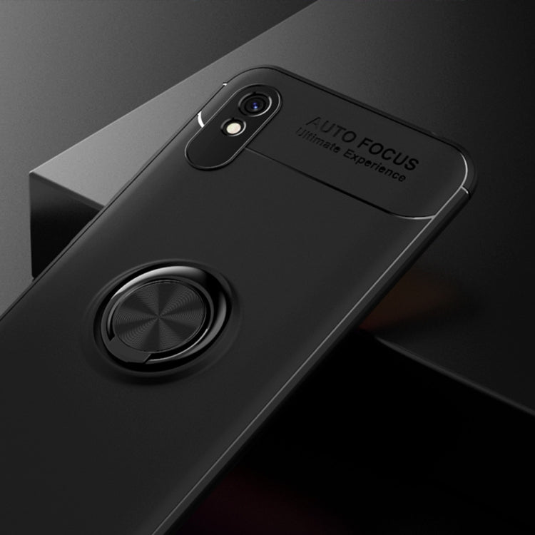 For Xiaomi Redmi 9A Metal Ring Holder 360 Degree Rotating TPU Case