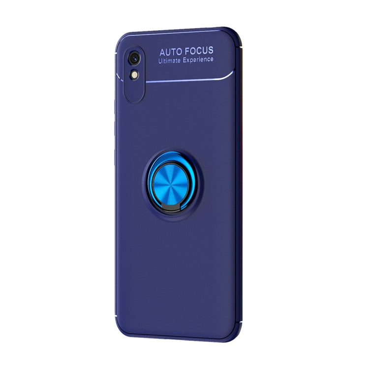 For Xiaomi Redmi 9A Metal Ring Holder 360 Degree Rotating TPU Case