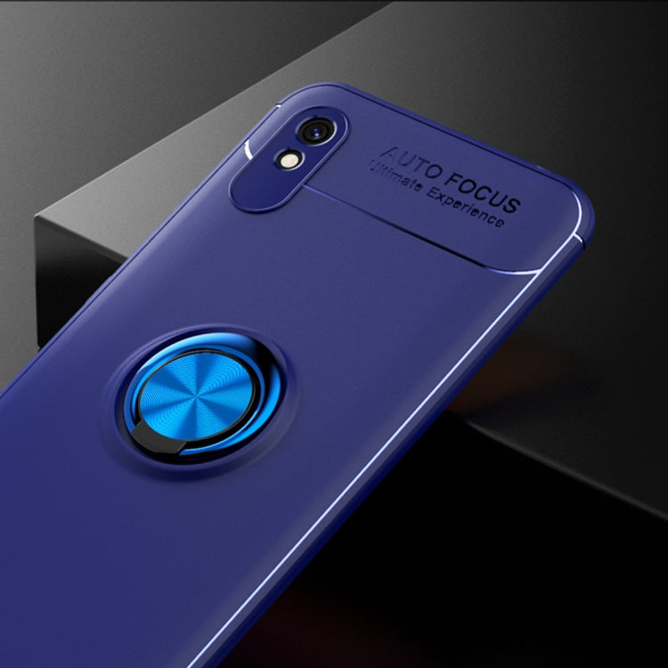 For Xiaomi Redmi 9A Metal Ring Holder 360 Degree Rotating TPU Case