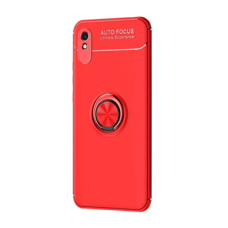 For Xiaomi Redmi 9A Metal Ring Holder 360 Degree Rotating TPU Case