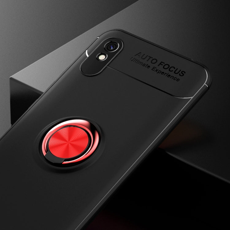 For Xiaomi Redmi 9A Metal Ring Holder 360 Degree Rotating TPU Case