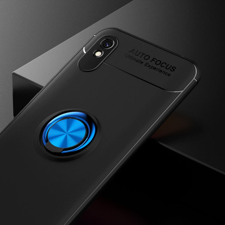 For Xiaomi Redmi 9A Metal Ring Holder 360 Degree Rotating TPU Case