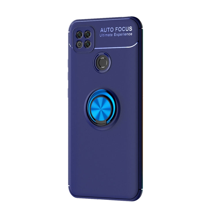 For Xiaomi Redmi 9C Metal Ring Holder 360 Degree Rotating TPU Case