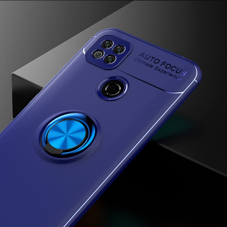 For Xiaomi Redmi 9C Metal Ring Holder 360 Degree Rotating TPU Case