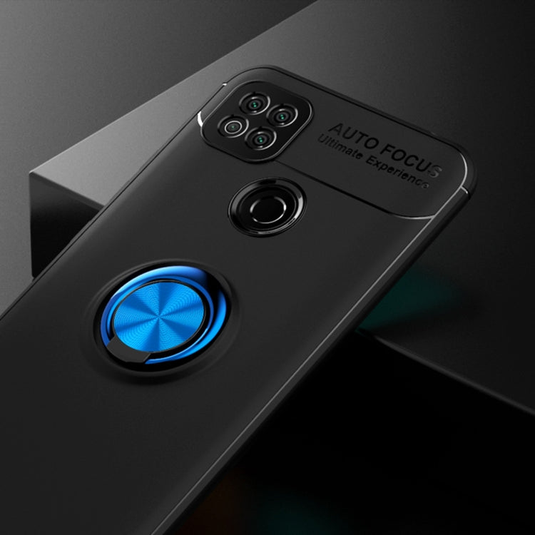 For Xiaomi Redmi 9C Metal Ring Holder 360 Degree Rotating TPU Case