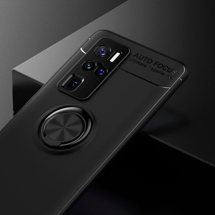 For VIVO X50 Pro+ Metal Ring Holder 360 Degree Rotating TPU Case