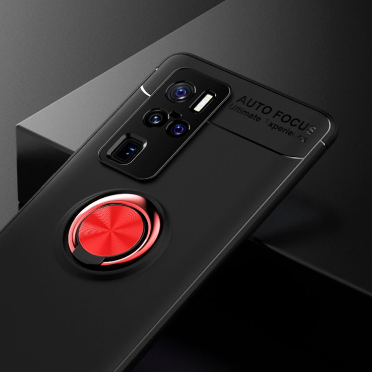 For VIVO X50 Pro+ Metal Ring Holder 360 Degree Rotating TPU Case