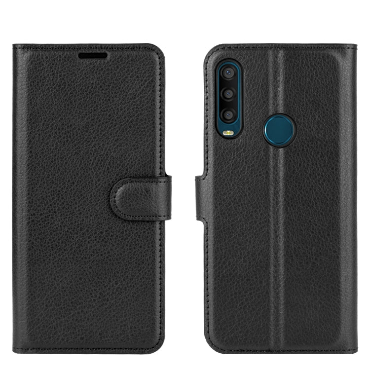 For Alcatel 1SE 2020 Litchi Texture Horizontal Flip Protective Case with Holder & Card Slots & Wallet