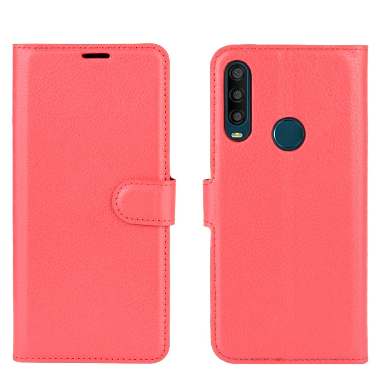 For Alcatel 1SE 2020 Litchi Texture Horizontal Flip Protective Case with Holder & Card Slots & Wallet