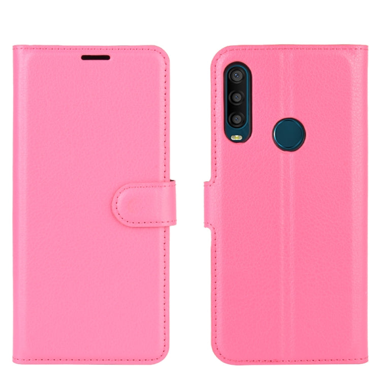 For Alcatel 1SE 2020 Litchi Texture Horizontal Flip Protective Case with Holder & Card Slots & Wallet