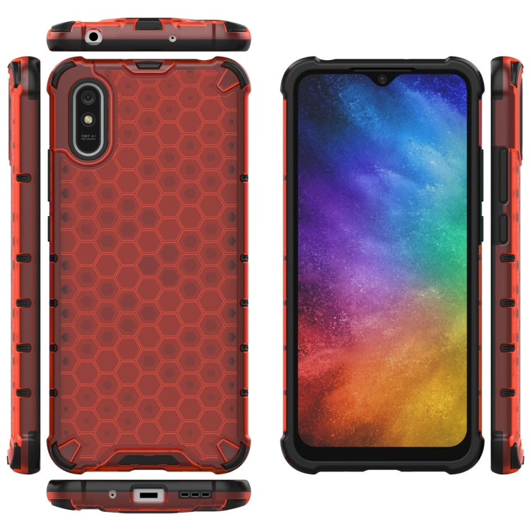 For Xiaomi Redmi 9A Shockproof Honeycomb PC + TPU Case
