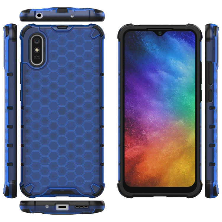 For Xiaomi Redmi 9A Shockproof Honeycomb PC + TPU Case