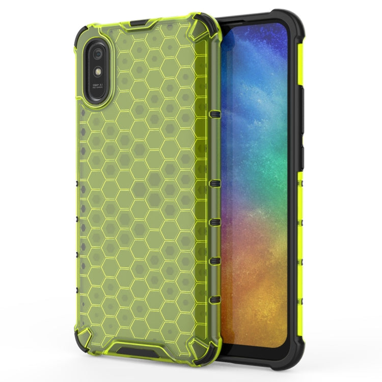 For Xiaomi Redmi 9A Shockproof Honeycomb PC + TPU Case