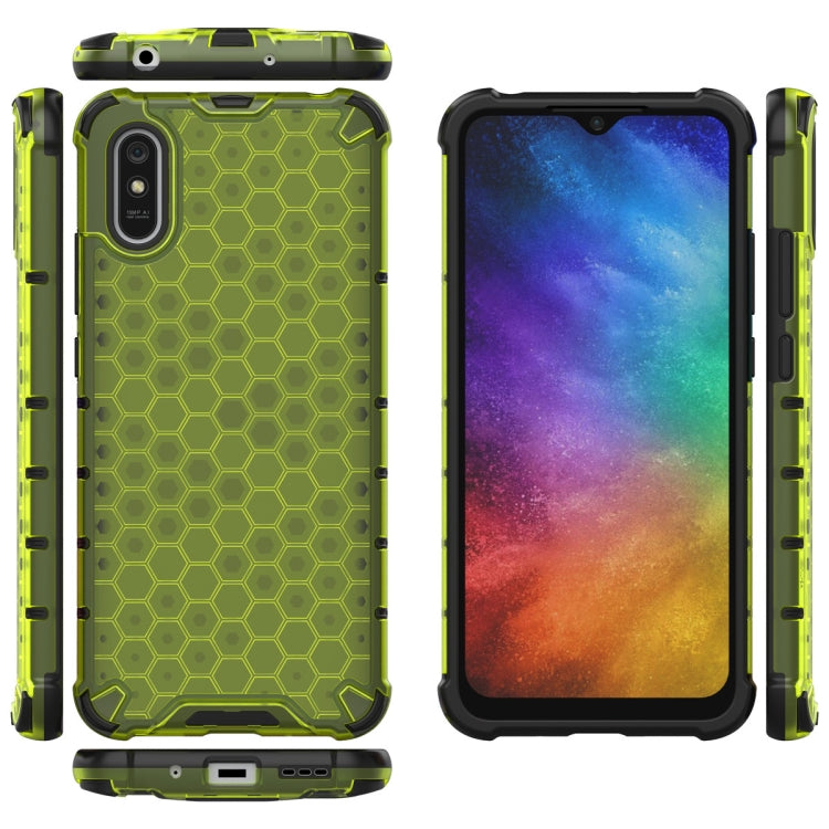 For Xiaomi Redmi 9A Shockproof Honeycomb PC + TPU Case