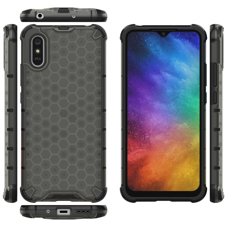 For Xiaomi Redmi 9A Shockproof Honeycomb PC + TPU Case