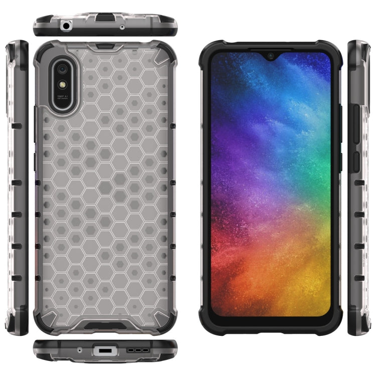 For Xiaomi Redmi 9A Shockproof Honeycomb PC + TPU Case